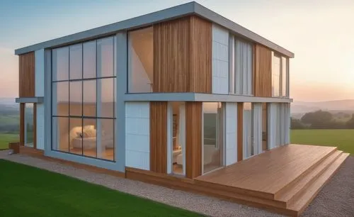 cubic house,passivhaus,prefab,timber house,electrohome,frame house,Photography,General,Realistic