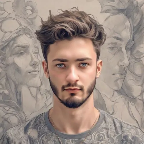 hughart,artist portrait,zarembski,gianluca,alessandro,abderahmane,Photography,Realistic