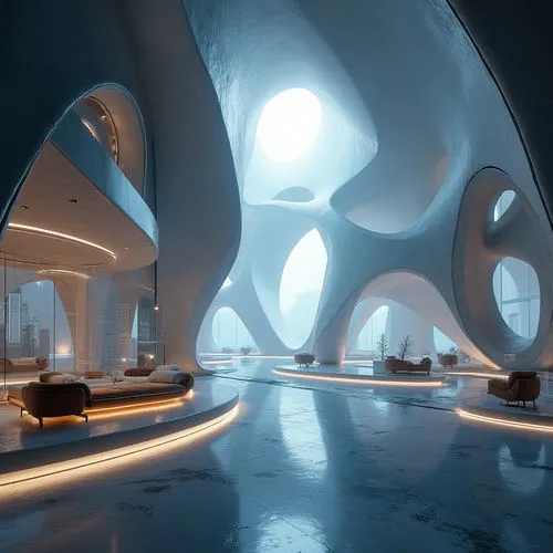 futuristic art museum,futuristic architecture,futuristic landscape,sky space concept,spaceship interior,arcology,igloos,spaceport,snowhotel,cubic house,3d rendering,lair,water cube,ufo interior,igloo,3d render,ice planet,renders,render,bjarke,Photography,General,Realistic