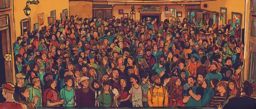 crowd of people,concert crowd,crowds,crowd,crowded,the crowd,audience,vector people,church painting,bottleneck,the fan's background,large market,peoples,people,oktoberfest background,background vector,the market,fan convention,people walking,cartoon people,Illustration,Paper based,Paper Based 27