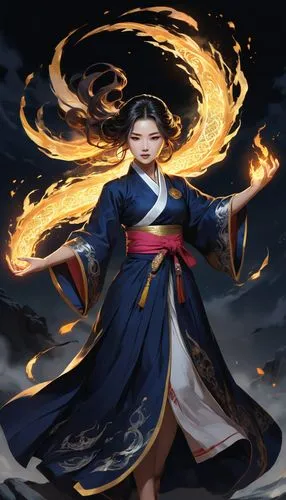 mulan,flame spirit,wuchang,yi sun sin,fire siren,xiaochi,fire artist,xizhi,shuanghuan noble,hwachae,fire dance,xing yi quan,dragon li,fire master,fire poi,dancing flames,xun,zui quan,jeongol,fire angel,Unique,Design,Character Design