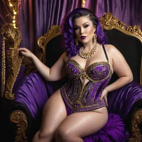 emperatriz,dela,purple and gold,gold and purple,purple,violetta,violeta,rich purple,burlesque,la violetta,jojo,kameron,liliana,purple background,tatianna,purpa,benzino,venessa,purple skin,khloe,Photography,General,Natural