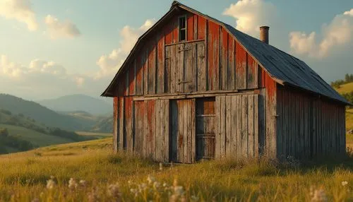 old barn,barnhouse,wooden hut,wooden house,barn,field barn,outbuilding,red barn,home landscape,lonely house,rustic,windows wallpaper,farm hut,homesteader,log home,rustic aesthetic,mountain hut,bucolic,little house,barns,Photography,General,Realistic