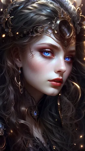 fantasy portrait,sorceress,mystical portrait of a girl,fantasy art,faery,the enchantress,zodiac sign libra,celtic queen,fantasy woman,queen of the night,faerie,filigree,elven,priestess,horoscope libra,fantasy picture,fairy queen,artemisia,fairy tale character,victorian lady