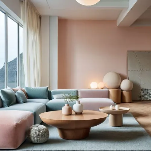 mahdavi,apartment lounge,minotti,soft furniture,livingroom,living room,modern minimalist lounge,modern living room,modern decor,sitting room,gold-pink earthy colors,mid century modern,contemporary decor,pink chair,cassina,an apartment,donghia,danish furniture,interior design,scandinavian style,Illustration,Retro,Retro 06