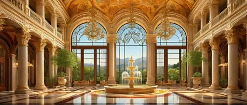 hall of the fallen,grandeur,ornate room,cathedral,palladianism,sanctuary,centrepiece,lobby,vatican window,entrance hall,basilica,sacristy,gold castle,marble palace,hall of nations,royal interior,europe palace,the basilica,the throne,fairy tale castle,Illustration,Realistic Fantasy,Realistic Fantasy 26