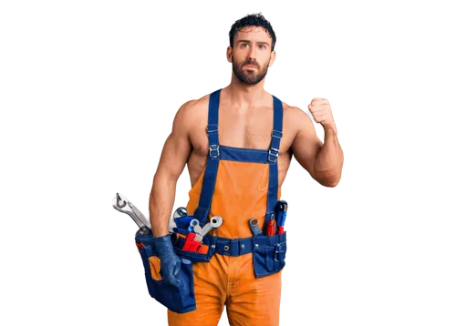 climbing harness,tradesman,tool belts,climbing equipment,rock-climbing equipment,tool belt,ironworker,construction worker,electrical contractor,pipe wrench,bolt cutter,personal protective equipment,blue-collar worker,string trimmer,contractor,construction set toy,hammer drill,builder,hedge trimmer,hydraulic rescue tools,Illustration,Retro,Retro 11