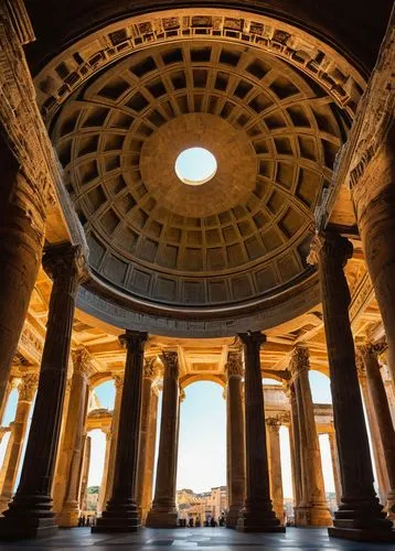 pantheon,glyptothek,peristyle,thomas jefferson memorial,zappeion,jefferson memorial,colonnaded,archly,bramante,ctesiphon,ryswick,jefferson monument,eternal city,serapeum,doric columns,temple of diana,saint george's hall,borromini,greek temple,neoclassical,Illustration,Children,Children 03