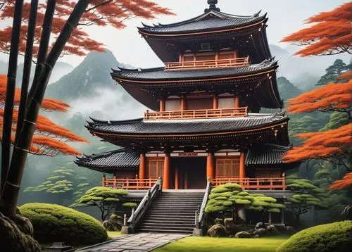 asian architecture,kyoto,japan landscape,japon,japanese art,beautiful japan,japanese shrine,the golden pavilion,japanese background,golden pavilion,kiyomizu,shinto,japan garden,teahouse,kumano kodo,heian,japanese-style room,nippon,pagoda,japans,Conceptual Art,Fantasy,Fantasy 29