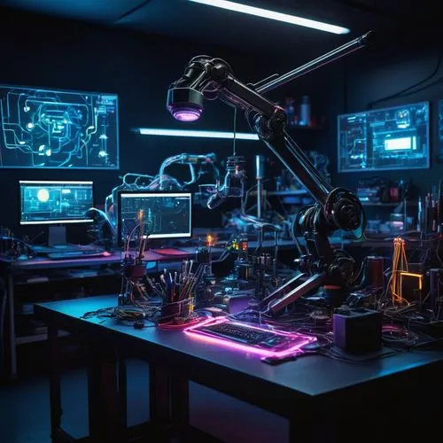 computer workstation,computer room,sci fi surgery room,computer art,working space,barebone computer,computer desk,cyclocomputer,workbench,fractal design,computer science,music workstation,laboratory,crypto mining,cybernetics,desktop computer,computer,cyberpunk,computer program,turbographx,Art,Artistic Painting,Artistic Painting 33