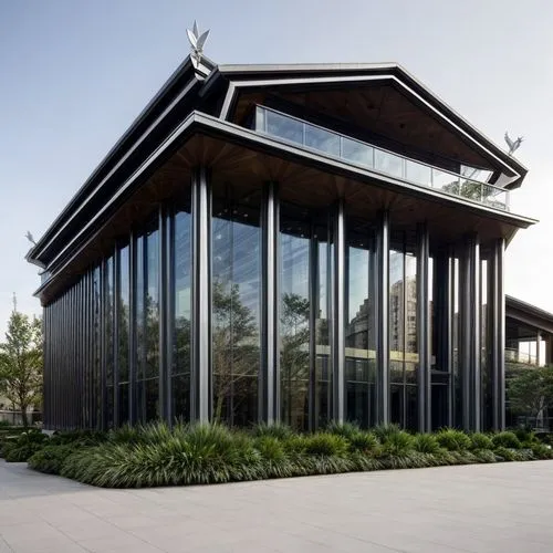 glass facade,glass building,structural glass,hahnenfu greenhouse,timber house,folding roof,modern architecture,dunes house,frame house,mclaren automotive,cube house,metal cladding,outdoor structure,fr