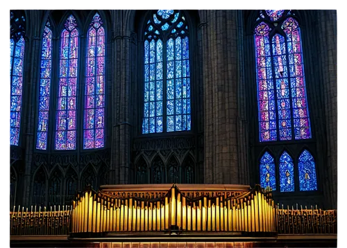 pipe organ,main organ,organ,organ pipes,orgel,church organ,triforium,organ sounds,altar,choir,church instrument,mozarteum,ulm minster,church choir,christ chapel,menorah,presbytery,orensanz,stephansdom,cathedra,Illustration,Japanese style,Japanese Style 14