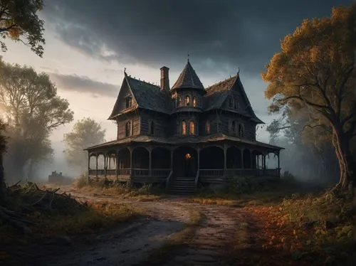 witch's house,the haunted house,witch house,haunted house,creepy house,lonely house,house in the forest,house silhouette,abandoned house,little house,dreamhouse,victorian house,wooden house,halloween and horror,house,fantasy picture,hauntings,haunted,halloween scene,the house,Photography,General,Natural