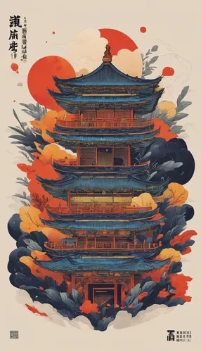 chinese architecture,senso-ji,xi'an,pagoda,chinese temple,chinese art,zui quan,kyoto,hwachae,白斩鸡,cool woodblock images,feng shui,asian architecture,mid-autumn festival,hanging temple,yi sun sin,chinese style,jeongol,drum tower,china,Art,Classical Oil Painting,Classical Oil Painting 04