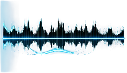 Sound wave, audio file, MP3 format, loud gunshot, explosive sound, echo effect, reverberation, dynamic range compression, high-frequency treble, low-frequency bass, 3D audio spatialization, surround s