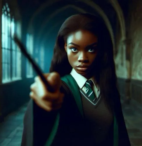 slytherin,hermione,azealia,pureblood,wand,wands,gurira,ginny,michonne,akeelah,broomstick,yarrell,sarafina,shekhinah,lockhart,narcissa,wizarding,headmistress,pottermania,maggette