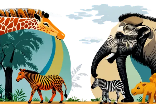 tropical animals,grevy,plains zebra,anthropomorphized animals,australopithecines,forest animals,exotic animals,tingatinga,animal world,okapis,zebre,zoological,wild animals,primatologist,mkomazi,animal zoo,homotherium,animalia,colobus,zambezian,Unique,Design,Infographics