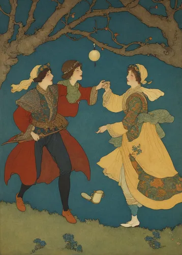 throwing leaves,the ball,épée,kate greenaway,happy children playing in the forest,oriental painting,apple pair,dancers,ball fortune tellers,fairies aloft,hunting scene,juggling club,khokhloma painting,sword fighting,juggling,falling on leaves,apple harvest,the three magi,flying dandelions,taijiquan,Illustration,Retro,Retro 17