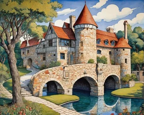 moated castle,fairy tale castle,fairytale castle,city moat,medieval castle,moat,knight's castle,knight village,fantasyland,castlelike,castle keep,castle,castletroy,castleguard,moated,castel,castle of the corvin,castles,bethlen castle,bach knights castle,Illustration,Black and White,Black and White 25