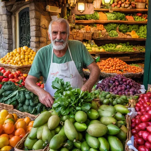 greengrocer,vendor,market vegetables,fruit market,market fresh vegetables,sicilian cuisine,vegetable market,mediterranean diet,puglia,fruit stand,gözleme,the market,damascus,kurdistan,vendors,market stall,shopkeeper,souk,armenian cucumber,fresh vegetables,Conceptual Art,Fantasy,Fantasy 31