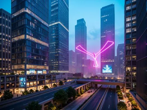 neon arrows,cybercity,neon sign,megacorporations,cybertown,guangzhou,citydev,neon human resources,business district,cyberport,chongqing,megacorporation,pedestrian lights,shinjuku,silico,chengdu,electroluminescent,tokyo city,cityzen,aoyama