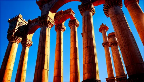 columns,jerash,roman columns,pillars,baalbek,doric columns,columned,columnas,agrigento,colonnades,baalbeck,tarraco,cenotaphs,colonnaded,three pillars,pillar capitals,temple of hercules,celsus library,colonnade,first may jerash,Conceptual Art,Fantasy,Fantasy 25