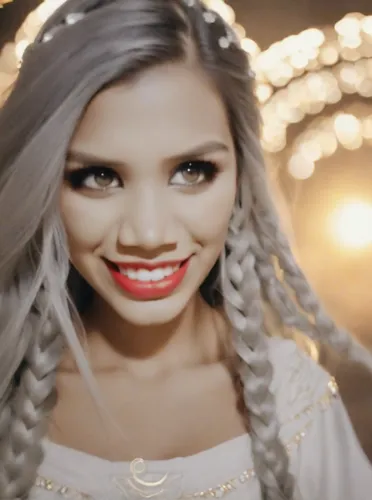 lycia,doll's facial features,porcelain doll,snow white,miss circassian,white rose snow queen,barbie doll,havana brown,princess,video clip,vampire lady,vampire woman,gorj,fairy queen,the snow queen,baby doll,red lips,gold contacts,fairytale,like doll