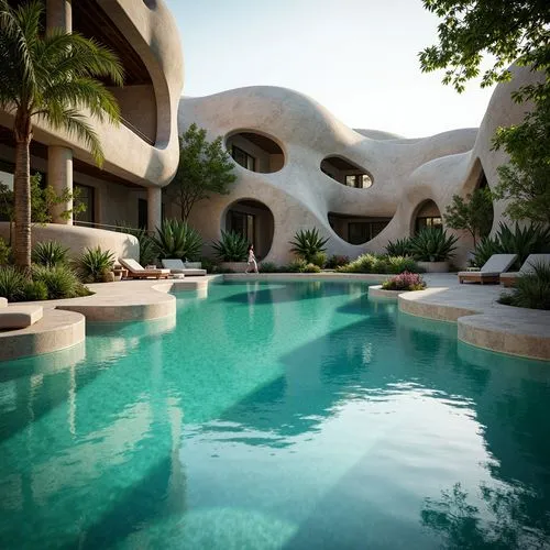 futuristic architecture,dunes house,3d rendering,masdar,superadobe,render,holiday villa,futuristic landscape,luxury property,dreamhouse,riad,3d render,earthship,3d rendered,roof domes,roof landscape,pool house,tropical house,renders,amanresorts