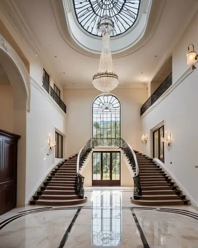 luxury home interior,greystone,entrance hall,foyer,lobby,cochere,luxury home,mansion,atriums,rosecliff,luxury property,entryway,outside staircase,hallway,mansions,fairholme,palatial,staircase,circular staircase,foyers,Photography,Documentary Photography,Documentary Photography 31