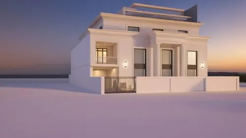 leds, white, american modern neoclassic,winter house,cubic house,dunes house,3d rendering,inverted cottage,mykonos,model house,3d render,render,cube stilt houses,modern house,holiday villa,snowhotel,m