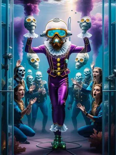 HALLOWEEN,a strange and creepy person with gas masks,megadeth,3d man,majora,gpk,nutcracker,wario,Photography,General,Realistic