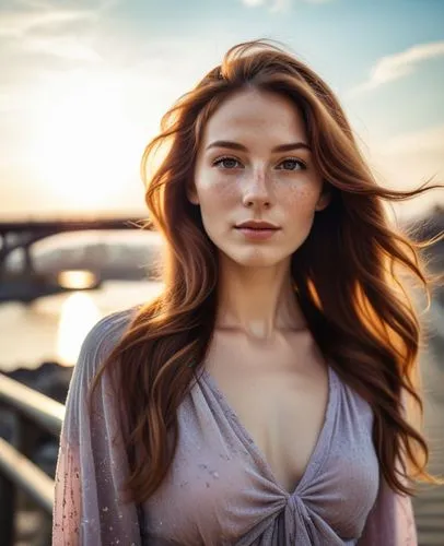 margairaz,girl on the river,elizaveta,celtic woman,yulia,young woman