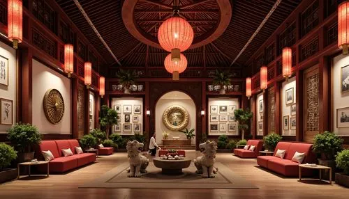 dragon palace hotel,hotel hall,peranakan,hotel lobby,buddha tooth relic temple,longshan,amanresorts,peranakans,lobby,shangrila,faena,japanese-style room,teahouses,shangri,asian architecture,teahouse,luxury home interior,interior decor,hall of supreme harmony,mandarin house