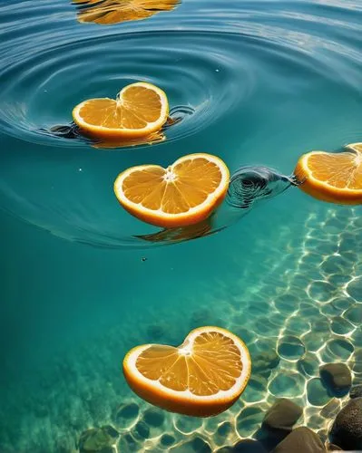 orange slices,watery heart,oranges,fresh orange juice,limone,fruits of the sea,Photography,General,Realistic