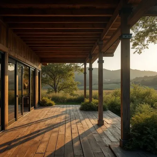 wooden decking,verandah,verandahs,wood deck,sunroom,amagansett,verandas,zumthor,front porch,wooden beams,amanresorts,porch,carport,dunes house,wimberly,veranda,timber house,summer house,home landscape,daylighting,Photography,General,Realistic