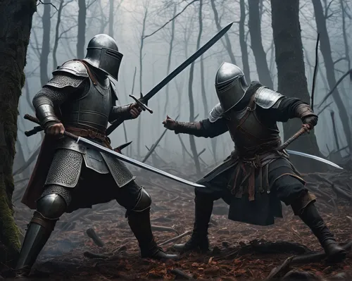 sword fighting,stage combat,swordsmen,battle,massively multiplayer online role-playing game,duel,knights,historical battle,bruges fighters,knight armor,medieval,middle ages,combat,fencing weapon,fencing,the middle ages,skirmish,gladiators,confrontation,bach knights castle,Conceptual Art,Daily,Daily 30