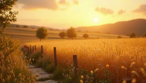 yellow grass,meadow landscape,cryengine,wheat field,wheatfield,goldenlight,golden light,salt meadow landscape,meadow,mountain meadow,grasslands,wheat fields,small meadow,summer meadow,landscape background,alpine meadow,grassland,wheat crops,barley field,field of rapeseeds,Photography,General,Realistic