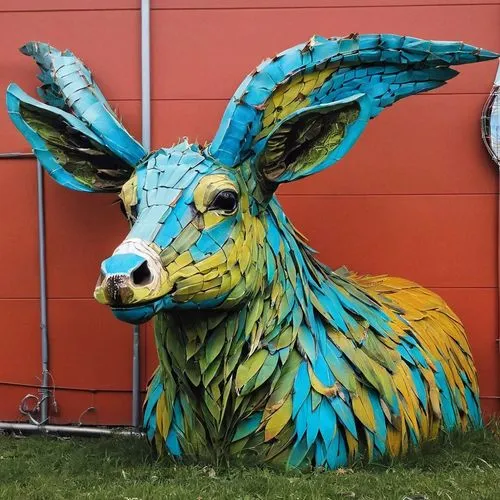 jackalope,pere davids deer,straw animal,wooden sheep,deer bull,ibexes,electric donkey,gazelle,eisteddfod,european deer,yard art,taurus,goatflower,argali,stag,deer head,lawn ornament,young-deer,donkey of the cotentin,manchurian stag,Conceptual Art,Graffiti Art,Graffiti Art 03