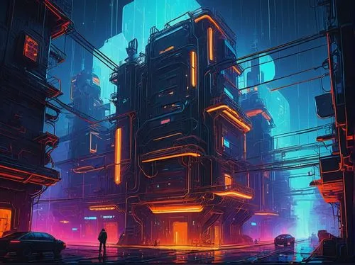 cyberpunk,metropolis,apartment block,cityscape,futuristic landscape,dystopian,fantasy city,colorful city,apartment building,futuristic,ancient city,skyscraper,scifi,city blocks,dystopia,citadel,apartment complex,urban towers,urban,electric tower,Art,Artistic Painting,Artistic Painting 27