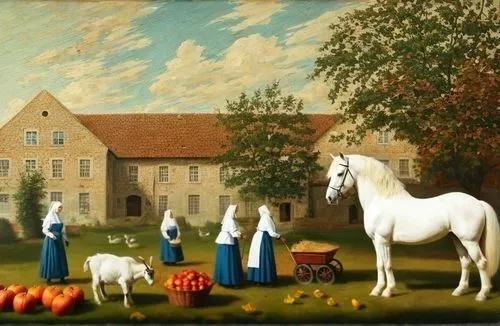 pony farm,riding school,village scene,frisian house,horse stable,man and horses,equestrian center,horse supplies,horse grooming,bellini,stables,horse breeding,farmhouse,zwartnek arassari,a white horse,stable animals,andalusians,harvest festival,agriculture,the horse at the fountain