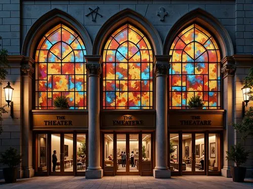 stained glass windows,church windows,stained glass,stained glass window,colorful facade,pcusa,storefront,glass facades,opaque panes,row of windows,stained glass pattern,mitsukoshi,gpib,trinitas,temple square,store front,tabernacles,art nouveau frames,windows,facade painting