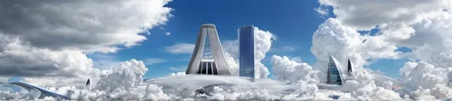 futuristic landscape,sky space concept,futuristic architecture,metropolis,ice planet,space port,skyscrapers,ice castle,cloud towers,cellular tower,skycraper,spacescraft,sky city,stalin skyscraper,skyscraper,futuristic art museum,international towers,towers,urban towers,terraforming,Realistic,Foods,None