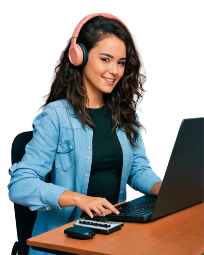 girl at the computer,wireless headset,online courses,programadora,correspondence courses,distance learning,online course,online learning,naturallyspeaking,student information systems,girl studying,opencourseware,channel marketing program,blur office background,women in technology,podcaster,headset,desktop support,student with mic,voicestream,Art,Classical Oil Painting,Classical Oil Painting 35