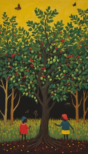 apple trees,fruit trees,fruit tree,apple harvest,girl picking apples,fruit fields,apple orchard,orchards,forest workers,orchard,apple tree,apple pair,tree grove,happy children playing in the forest,picking apple,apple plantation,red apples,orange tree,acerola family,cart of apples,Art,Artistic Painting,Artistic Painting 25