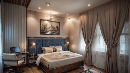 Heritage style bedroom with walnut wood and white colour pallette,venice italy gritti palace,beauty room,treatment room,chambre,bedchamber,casa fuster hotel,guest room,bridal suite,mesotherapy,ornate 