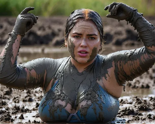 mud wrestling,mud,mud village,muddy,obstacle race,pile of dirt,mud wall,mud bogging,hard woman,molehills,clay soil,mudskippers,wet,mudflat,district 9,missisipi aligator,dirt,kiwi plantation,molehill,soil,Illustration,Paper based,Paper Based 02