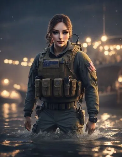 operator,nikita,vigil,nora,valk,gi,pubg mascot,snezka,drone operator,paratrooper,fuze,sledge,delta sailor,water police,smoke background,female nurse,cod,marine,combat medic,mute,Photography,Commercial