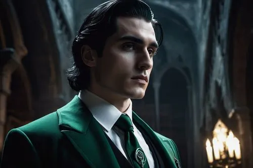 slytherin,riddler,diggory,vladislaus,inkheart,pureblood,severus,lestat,triwizard,varrick,fiyero,count dracula,green jacket,lorien,alatriste,godric,draco,avan,cedric,florent,Illustration,Realistic Fantasy,Realistic Fantasy 15