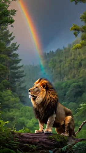 rainbow background,majestic nature,raimbow,rainbow,king of the jungle,rainbow unicorn,panthera leo,nyan,forest king lion,double rainbow,pot of gold background,a tiger,rainbow colors,tiger png,african lion,lion - feline,chestnut tiger,amurtiger,gay pride,rainbow pencil background,Photography,General,Natural