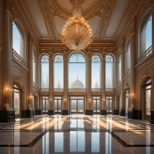 marble palace,louvre,entrance hall,hall of the fallen,hall of nations,ballroom,neoclassical,enfilade,foyer,europe palace,villa farnesina,capitol,grandeur,neoclassicism,borromini,louvre museum,musée d'orsay,corridor,immenhausen,konzerthaus berlin,Conceptual Art,Sci-Fi,Sci-Fi 12